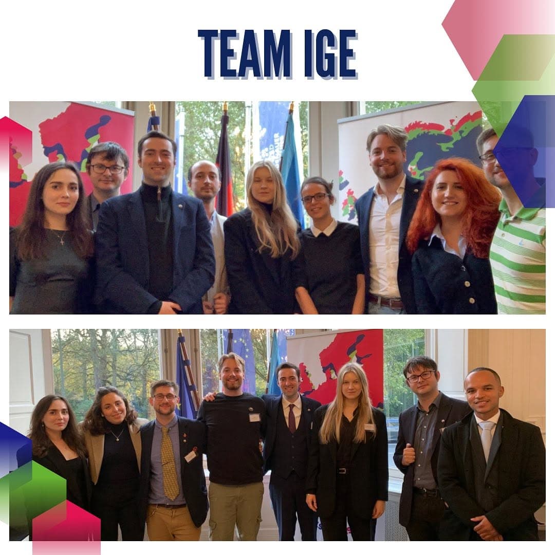 The Institute for a Greater Europe's team at the Greater European Conference 2023